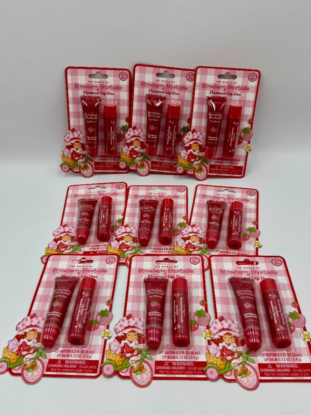 18 Pieces Strawberry Shortcake Scented Lip Butter & Lip Balm Bundle